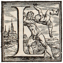 iniziale parlante dei Gadaldini: L[ica]