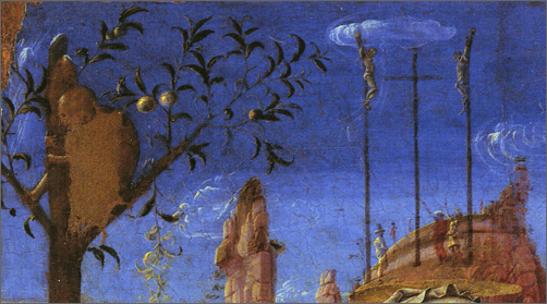 Cosm&egrave; Tura, Piet&agrave;, ca. 1460 (Venezia, Museo Correr), particolare