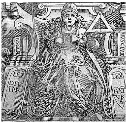 Giustizia e triangolo (archipendolo) Giustizia e triangolo (archipendolo)