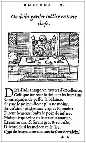 emblema da La Perri&egrave;re, 1545