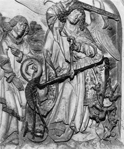 tomba
    dell'imp. Enrico II: bilancia e giudizio